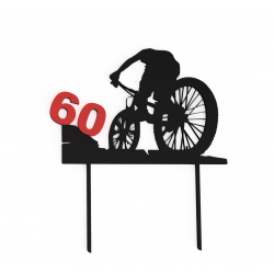 Zápich cyklista 60 let