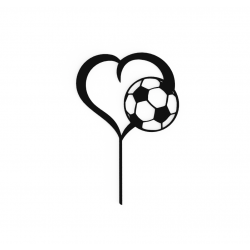 Zápich - fotbal - míč a srdce