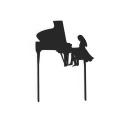 Zápich - Klavíristka